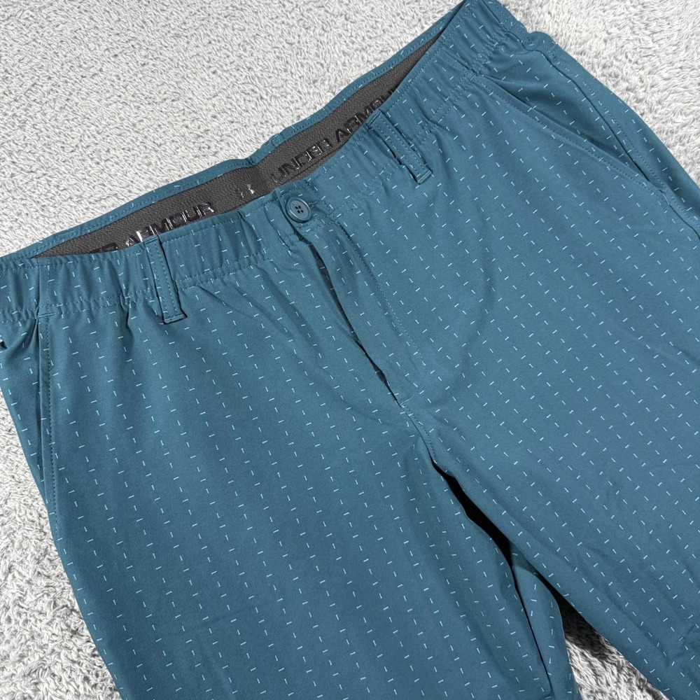 Under‎ Armour Drive Golf Pants Mens 38x30 Geometric Print Matchplay Performance